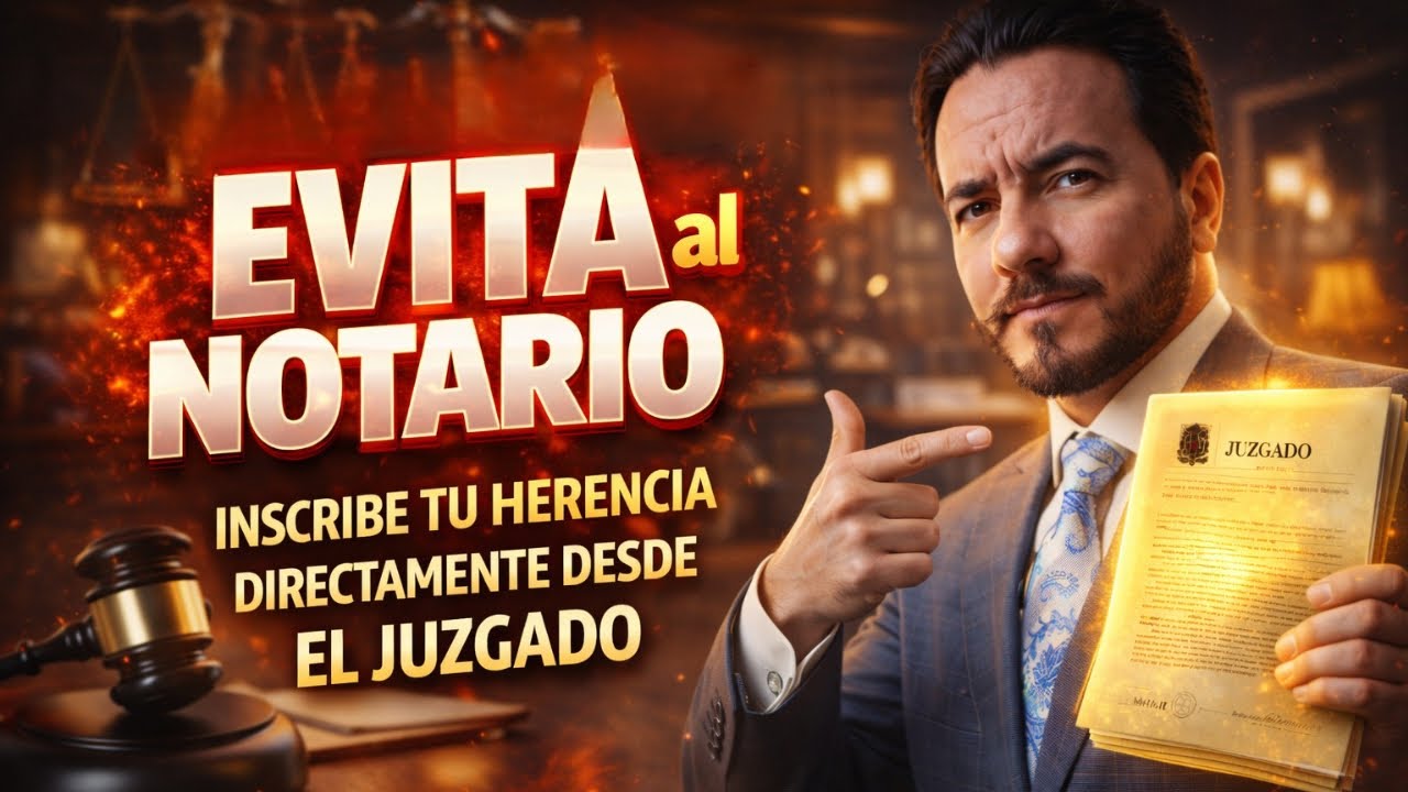 Evita gastos Notariales 💸| Inscribe tu herencia directamente desde el Juzgado🏡.