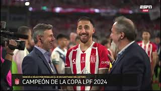 Estudiantes vs Vélez - Final Copa de la Liga 2024 - Premiación (ESPN)