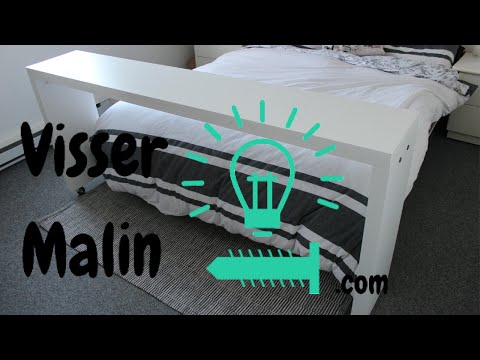 Comment fabriquer une table de lit (table d'appoint) - EP19 - Visser Malin