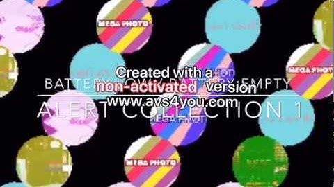 Battery low/ Battery empty alert collection