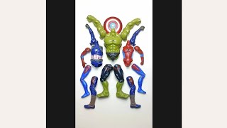 UNBOXING SUPERHERO, HULK | CAPTAIN AMERICA | SPIDERMAN #avengers #superheroes #shortvideo