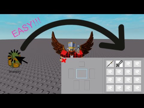 Easy Roblox Studio Tutorial Inventory Or Backpack Gui New Youtube - roblox inventory system tutorial