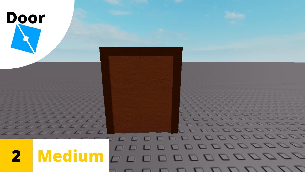 How to Make a Automatic Door #roblox #fyp #robloxstudio #trending