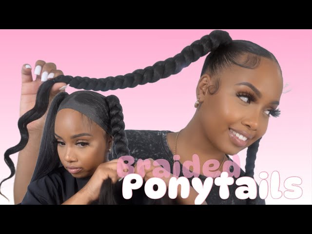 5 Easy Ways To Style Braided Ponytail Hairstyles - True Glory Hair