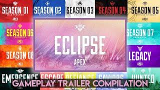 Apex Legends: Official Gameplay Trailers (Season 0 - Eclipse [Season 15]) Compilation | HD