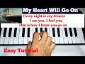 My Heart Will Go On From Titanic Song + Tutorial on Piano (Casio Sa 47) By Madan Mali