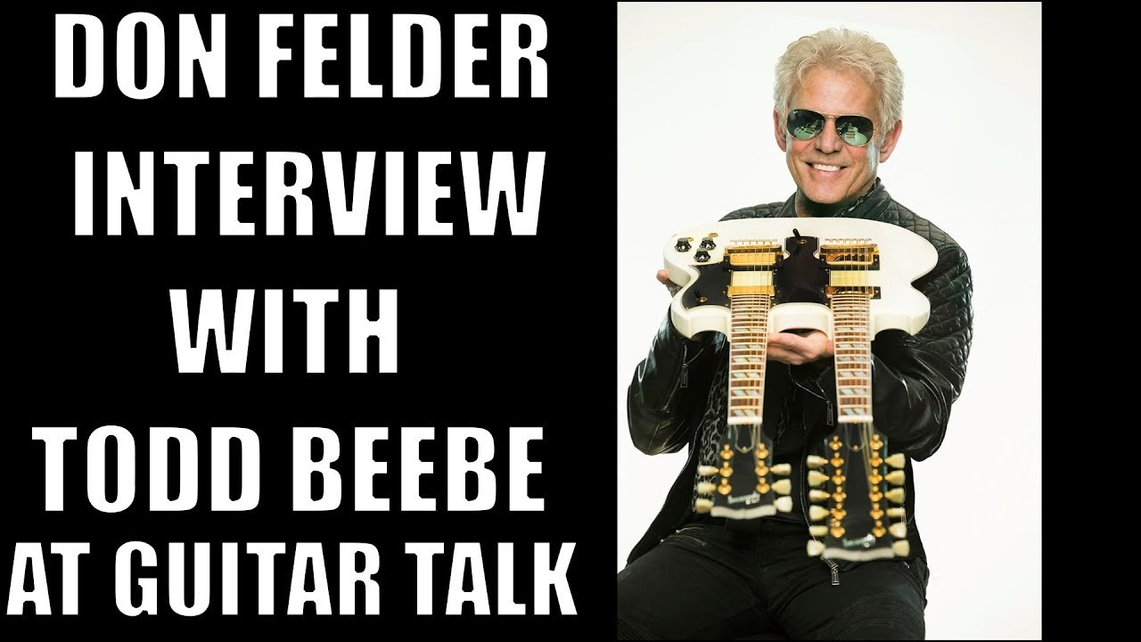 Don Felder interview with Todd Beebe at Guitar Talk