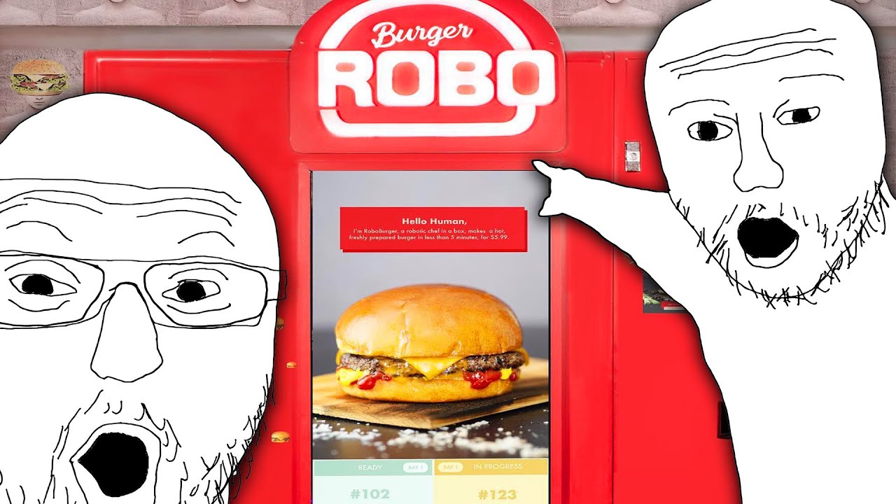 CHEESEBURGER VENDING MACHINES ARE REAL AND WE NEED MORE YouTube