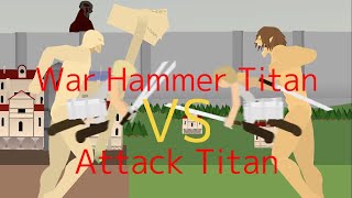 Attack On Titan StickFigure Animation [ Attack on wall Maria PT2 ] StickNodes Animation [NonCanon]