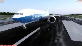 Prepar3D v4. PMDG Boeing 777-200LR изменённые звуку GE90-115B и Trent-895