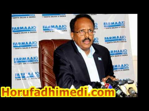 Farriin noocee ah ayuu madaxweyne Farmaajo u diray barlamaanka?