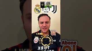 Real Madrid - Juventus Fifa Kulüpler Dünya Kupasi Son 16 Turu