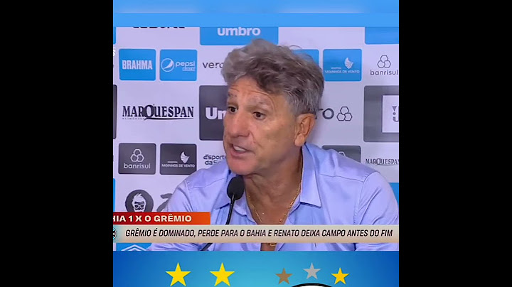 Renato Gaúcho chuta o balde 🪣 contra a CBF