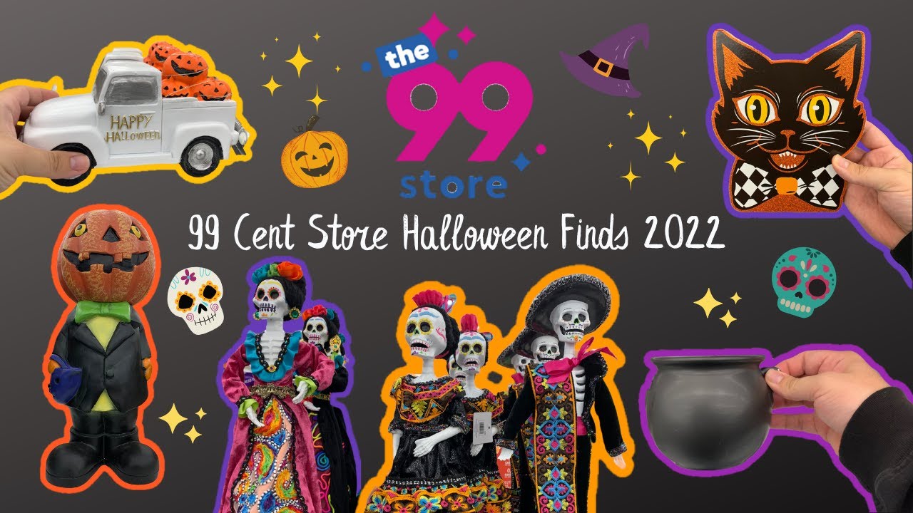 Shopping for Halloween at the 99! 99 Cent Store Halloween Finds 2022 
