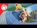 Playmobil Film deutsch - Mega Rutsche im Aquapark Schloss - Geschichte für Kinder von Familie Hauser