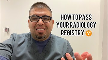 HOW TO PASS YOUR RADIOLOGY REGISTRY (RT) ☢️