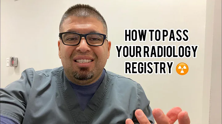 HOW TO PASS YOUR RADIOLOGY REGISTRY (RT) ☢️