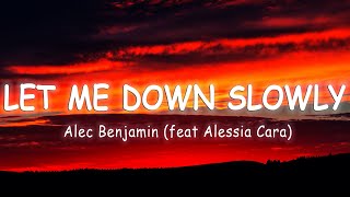 Alec Benjamin - Let Me Down Slowly (feat Alessia Cara) [Lyrics/Vietsub] ~ TikTok Hits ~ Resimi