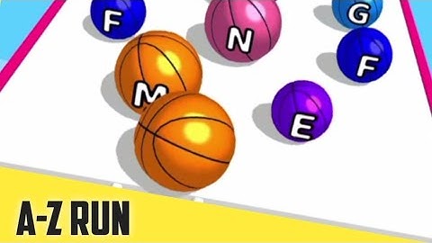 A-Z RUN - GAMEPLAY ALL LEVELS 92 ANDROID IOS