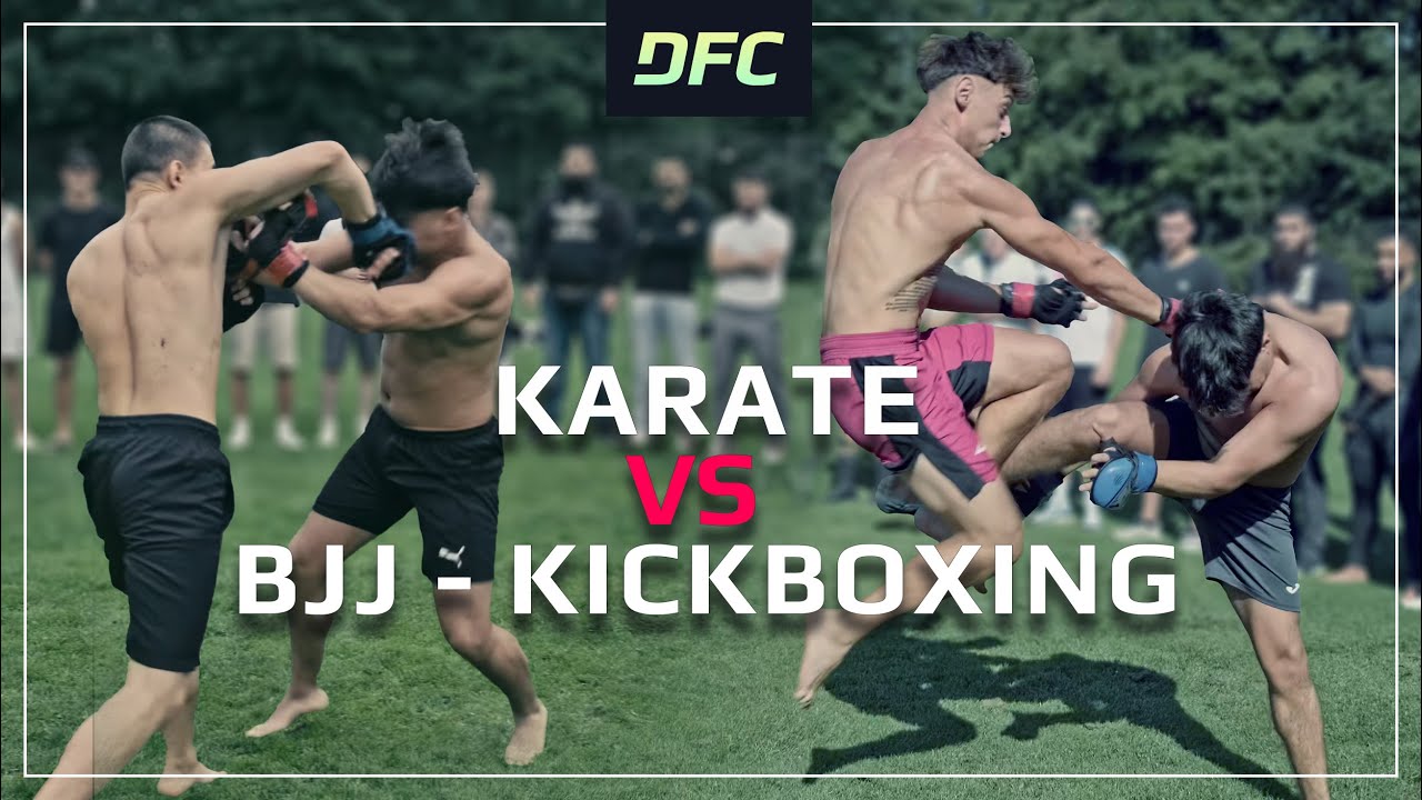 German PITBULL vs. Albanian BOXER | MMA-Fight! | DFC