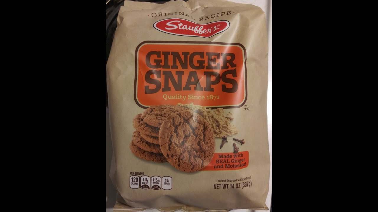 Stauffer's Original Recipe Ginger Snaps