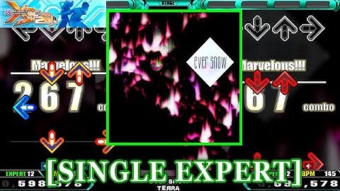 【DDR X3】 ever snow / TËЯRA [SINGLE EXPERT] 譜面確認+Clap