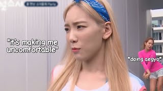 snsd teasing each other for 6 minutes (mostly tiffany)