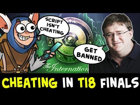 CHEATING on The International 2018 — Valve BANS from quali FINALS