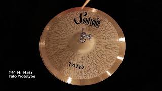 Soultone Cymbals 14 Tato Prototype Hi Hats Demo Video