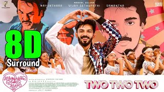 Two Two Two  Song 8D | Vijay Sethupathi | Vignesh Shivan | Anirudh Ravichandran | 8D Studio