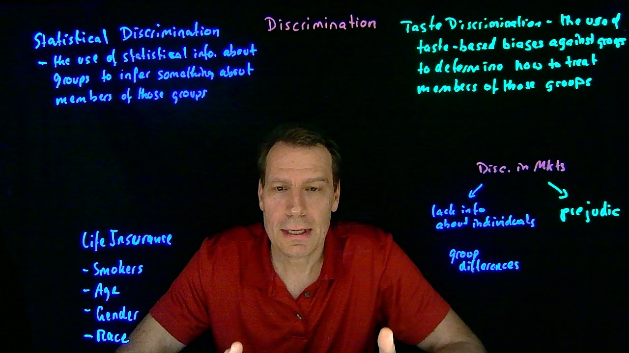 22.1.Statistical and Taste Discrimination