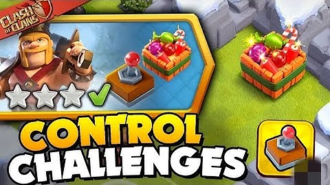 Easily 3 Star Controllable Heroes Challenges 10 Clash of Clans #coc #gameplay