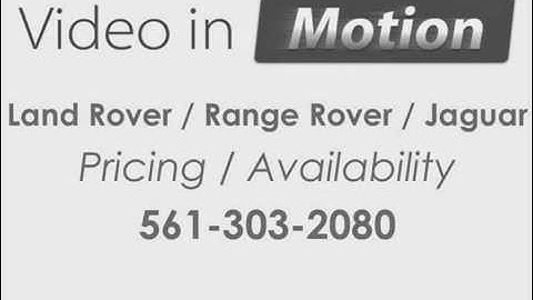 Range Rover / Land Rover / Jaguar (Backup Camera Interfaces & Video In Motion)