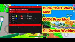 Dude Theft Wars Mod Menu Free