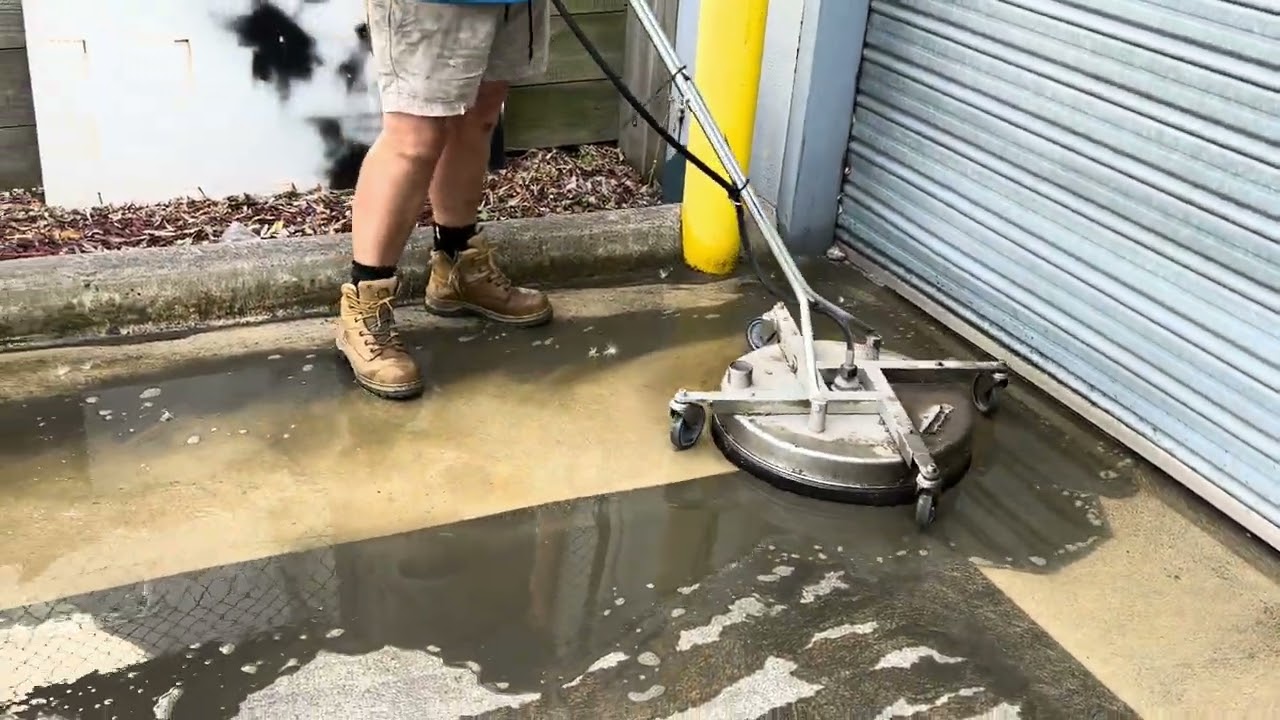 Commercial carpark clean