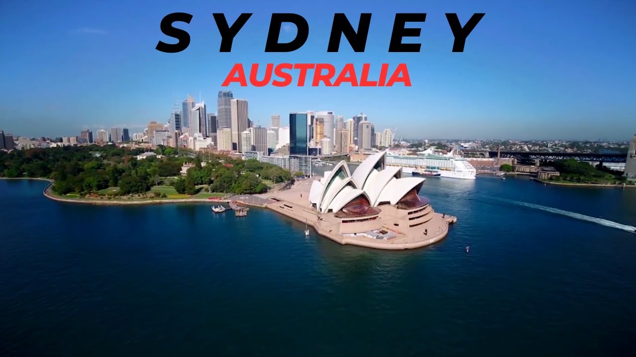 Drone Footage Of Sydney City Australia in 2023 - Drone Flying Sydney Downtown Shoot | Earth Notch