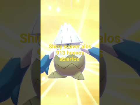 Shiny snover en Pokémon escudo 🛡️ alos 913 huevos abiertos método masuda #swordandshield #shinydex