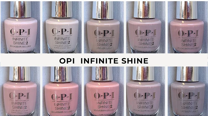 OPI Infinite Shine. Beautiful Nude Shades [LIVE SWATCH on REAL NAILS]