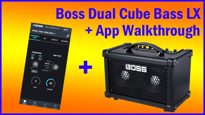 AMPLI GUITARE BOSS DUAL CUBE LX