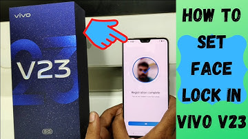 How to Set Face lock in VIVO V23/VIVO V23 pro| Vivo v23 5G face lock full setting