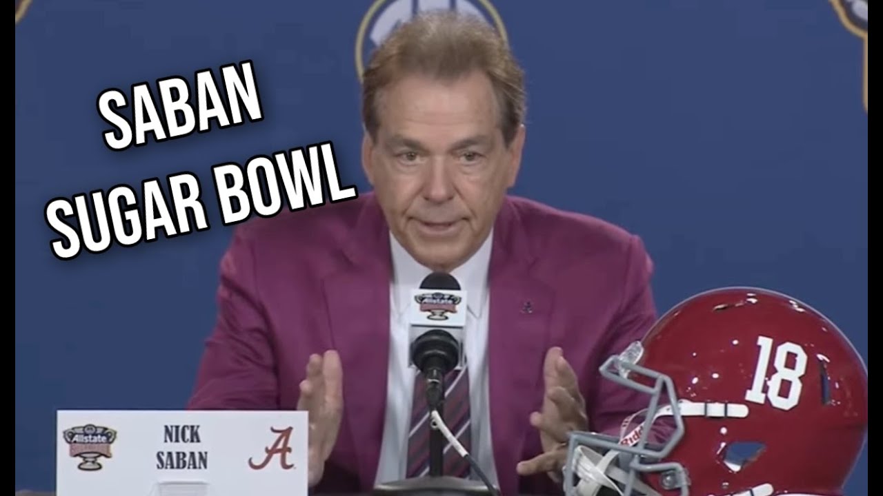 Nick Saban on Opt Out Situation Transfer Portal 12 Team Playoff