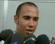 Funny Lewis Hamilton LOVES beer