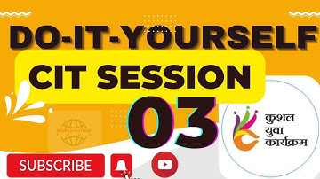 DO-IT-YOURSELF SESSION-03 II BS-CIT SESSION 02 II [Music]