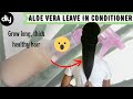 DIY ALOE VERA LEAVE IN CONDITIONER FOR HAIR GROWTH