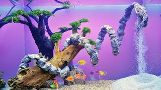 Waterfall Aquarium Setup - Step by Step Tutorial