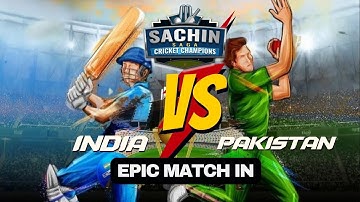 “India vs Pakistan 🔥 Epic Match in Sachin Saga Cricket Champions!” #kpngaming24 #viral 