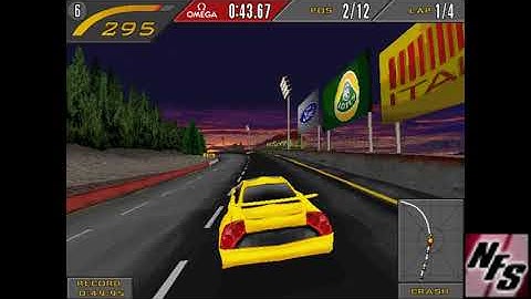 The Need For Speed || 1997 (NFS 2) PC Gameplay | Italdesign Cala| Proving Grounds | HD 60 FPS |
