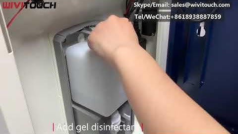 21.5inch LCD Digital Signage & Hand  Sanitizing