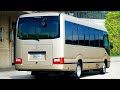 Toyota COASTER — 24, 25 and 29 Seats Configuration