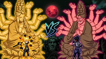 Naruto Final OP (all form) Sasuke EMS RN V2 OP in Jump Force Mugen